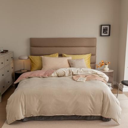 91家纺网 家纺一手货源 找家纺 （总）寐眠2021新款天鹅绒被套