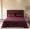 91家纺网 家纺一手货源 找家纺 寐眠2021新款天鹅绒床单 酒红纯色