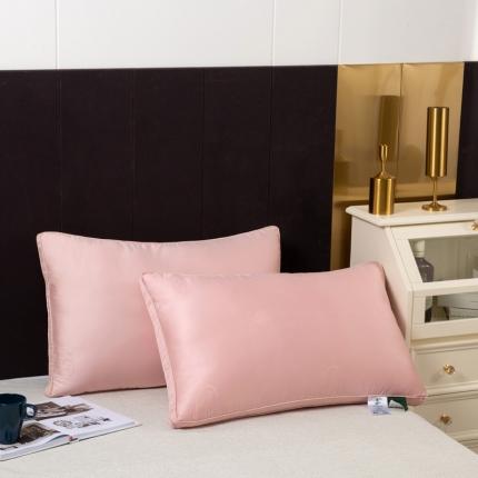 91家纺网 家纺一手货源 找家纺 （总）其乐枕芯 新款60S贡缎提花羽丝绒枕芯超柔慢回弹枕头超30天不退不换