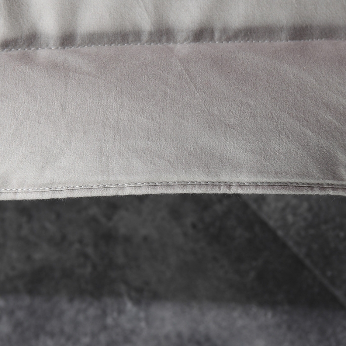 91家纺网 家纺一手货源 找家纺 俏企鹅 2025新款双层凌空床垫 银灰