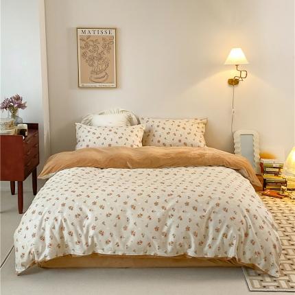 91家纺网 家纺一手货源 找家纺 （总）棉眠 2021新款棉加绒四件套