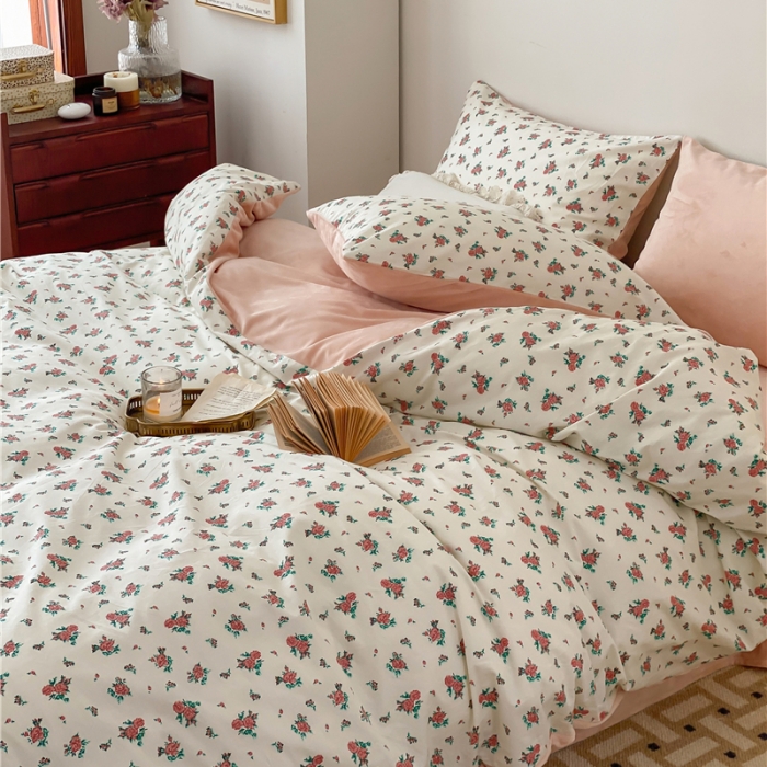 91家纺网 家纺一手货源 找家纺 棉眠 2021新款棉加绒四件套 安妮假日（棉加绒）