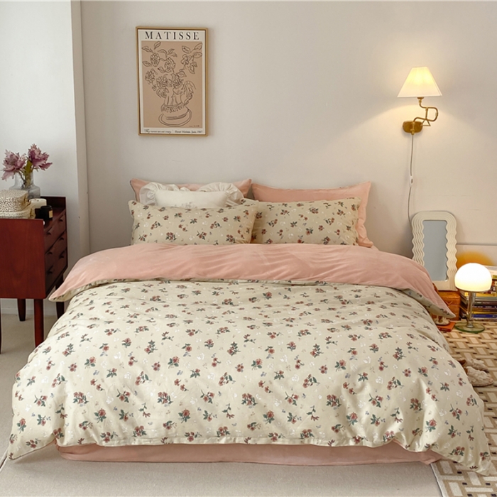 91家纺网 家纺一手货源 找家纺 棉眠 2021新款棉加绒四件套 奥汀（棉加绒）