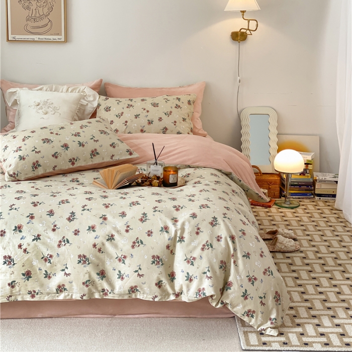 91家纺网 家纺一手货源 找家纺 棉眠 2021新款棉加绒四件套 奥汀（棉加绒）