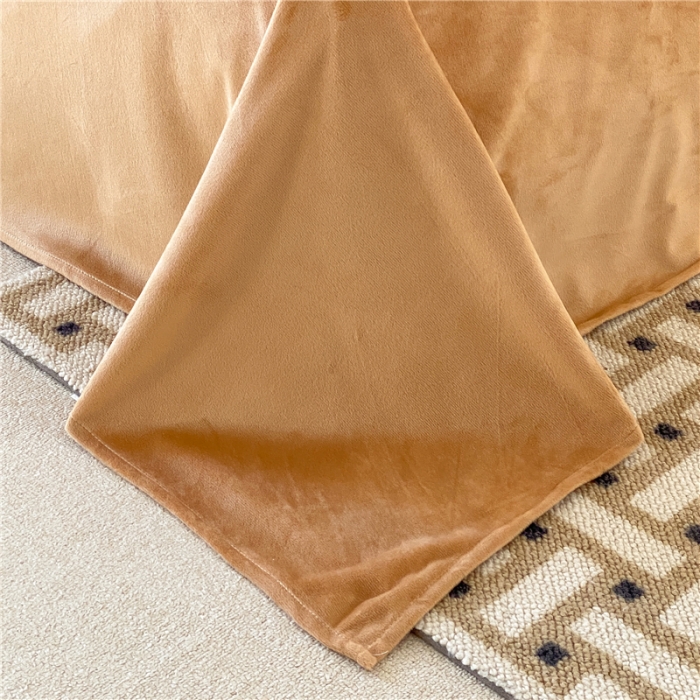 91家纺网 家纺一手货源 找家纺 棉眠 2021新款棉加绒四件套 蜜桃雪山（棉加绒）