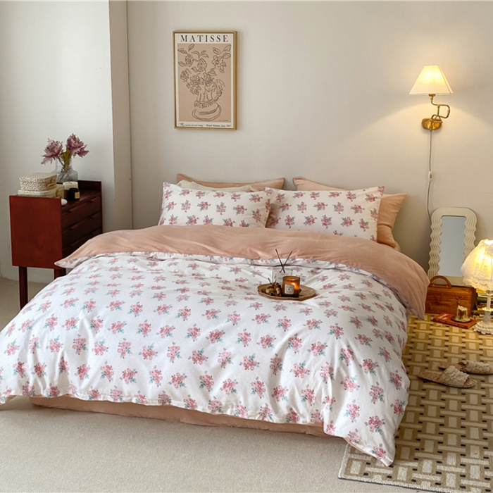 91家纺网 家纺一手货源 找家纺 棉眠 2021新款棉加绒四件套 唐顿庄园（棉加绒）