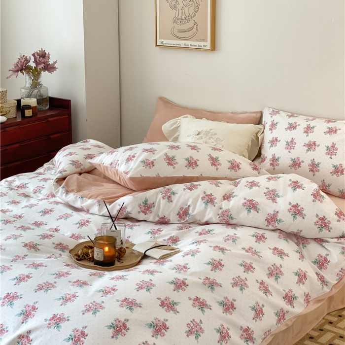 91家纺网 家纺一手货源 找家纺 棉眠 2021新款棉加绒四件套 唐顿庄园（棉加绒）