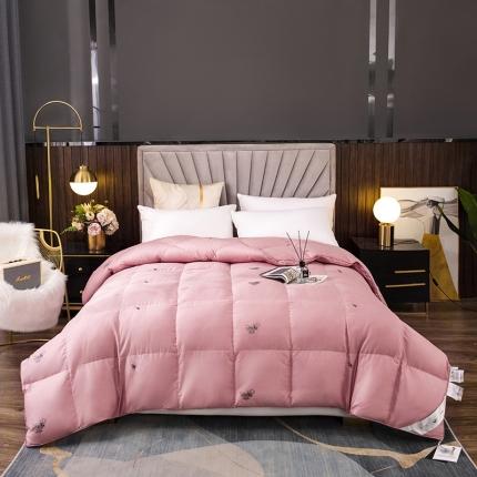 91家纺网 家纺一手货源 找家纺 （总）俏企鹅 2025新款全棉大提花被子被芯-苏绣款