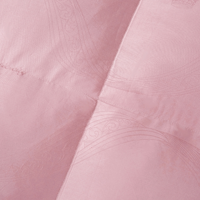 91家纺网 家纺一手货源 找家纺 俏企鹅 2025新款全棉大提花被子被芯-苏绣款 粉色