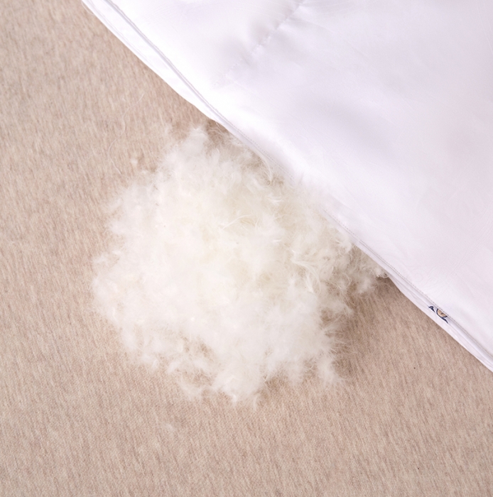 91家纺网 家纺一手货源 找家纺 俏企鹅 2025新款全棉大提花被子被芯-苏绣款 白色