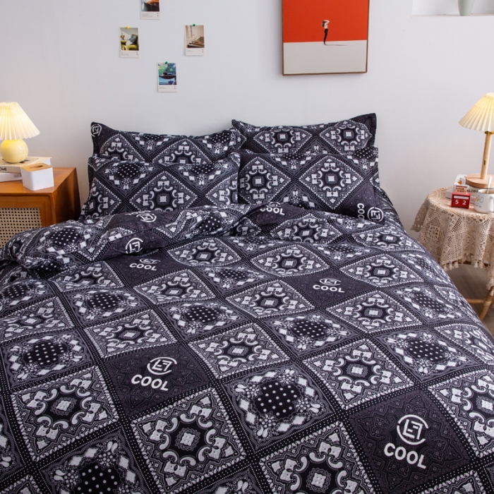 91家纺网 家纺一手货源 找家纺 乐居坊 2025新款芦荟棉单被套 街拍达人