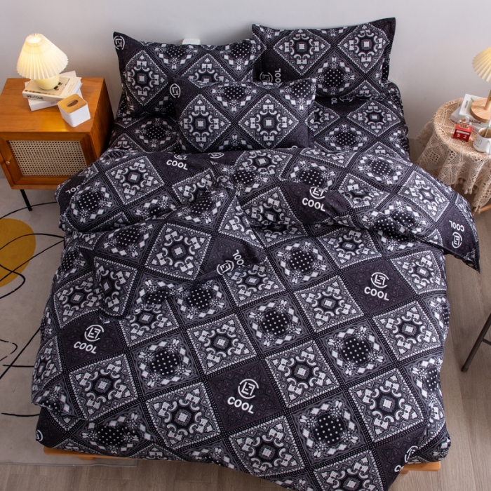 91家纺网 家纺一手货源 找家纺 乐居坊 2025新款芦荟棉单被套 街拍达人