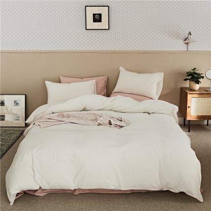 91家纺网 家纺一手货源 找家纺 总新款100S加厚磨毛云朵绣花四件套