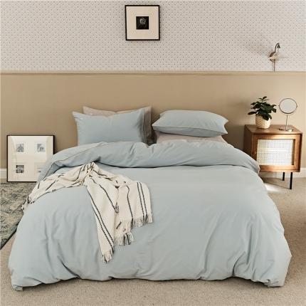 91家纺网 家纺一手货源 找家纺 总新款100S加厚磨毛云朵绣花四件套