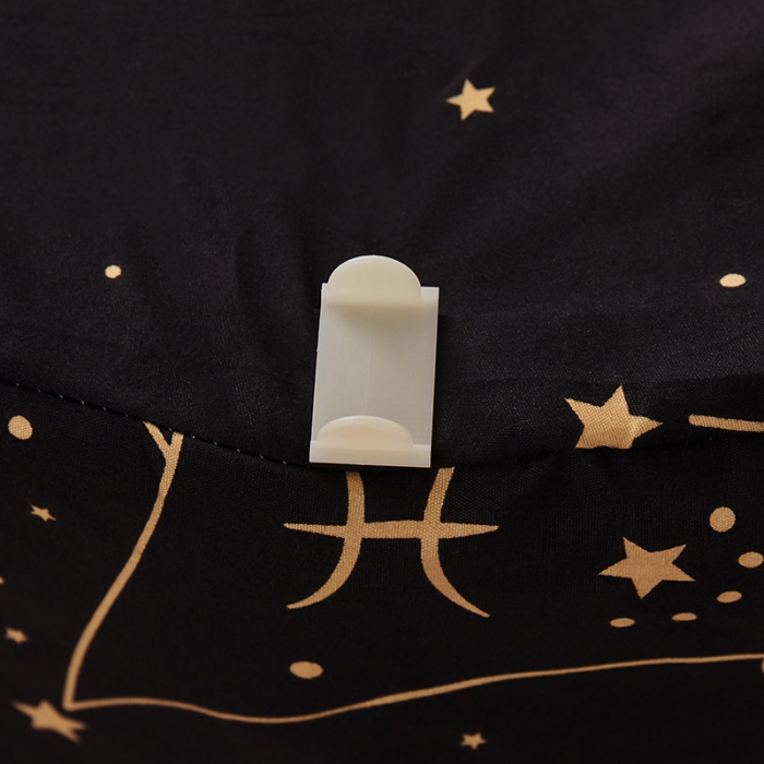 91家纺网 家纺一手货源 找家纺 迪凡保罗蚊帐 2021新款C14导轨遮光帘学生蚊帐 星座