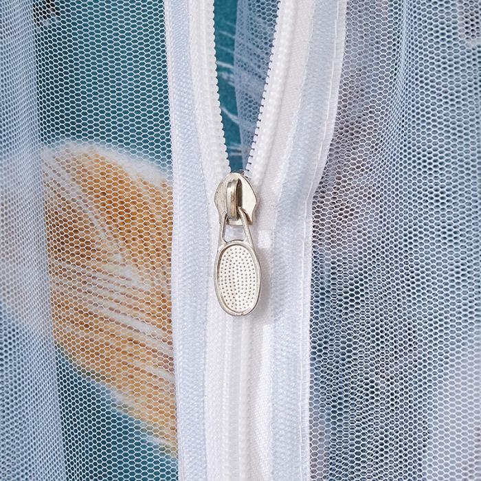 91家纺网 家纺一手货源 找家纺 迪凡保罗蚊帐 2021新款C14导轨遮光帘学生蚊帐 羽之恋