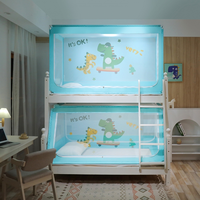 91家纺网 家纺一手货源 找家纺 （总）迪凡保罗蚊帐2023新款5824外穿杆数码印花子母蚊帐