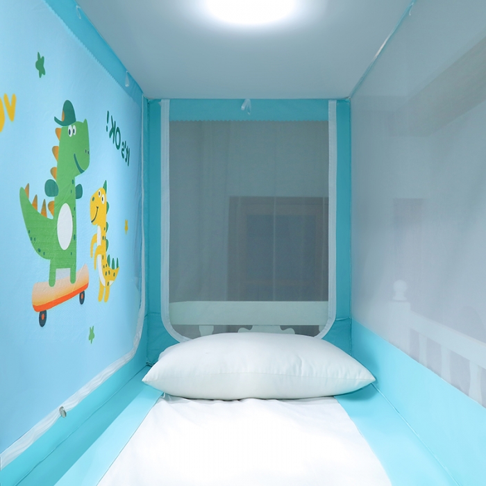 91家纺网 家纺一手货源 找家纺 （总）迪凡保罗蚊帐2023新款5824外穿杆数码印花子母蚊帐