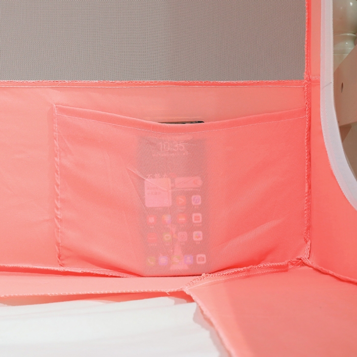 91家纺网 家纺一手货源 找家纺 迪凡保罗蚊帐 新款5824外穿杆数码印花子母蚊帐 呆萌熊