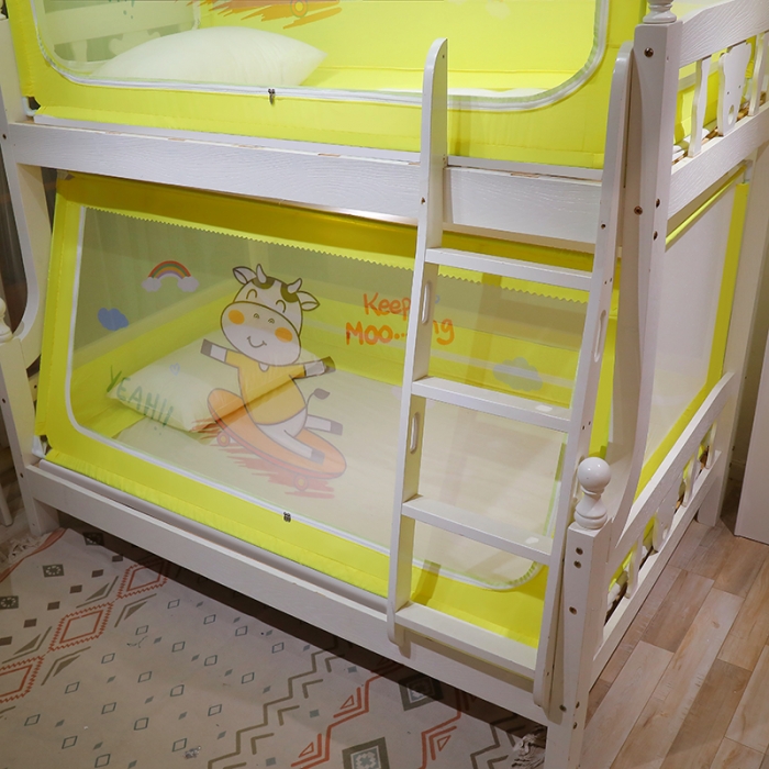 91家纺网 家纺一手货源 找家纺 迪凡保罗蚊帐 新款5824外穿杆数码印花子母蚊帐 开心牛牛