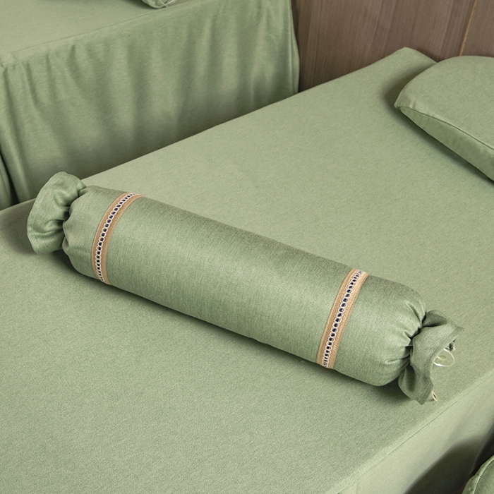 91家纺网 家纺一手货源 找家纺 不打烊家纺 2021新款美容床罩 春风拂面-果绿