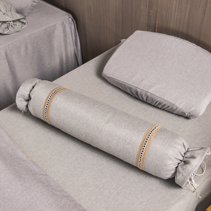 91家纺网 家纺一手货源 找家纺 不打烊家纺 2021新款美容床罩 春风拂面-灰色