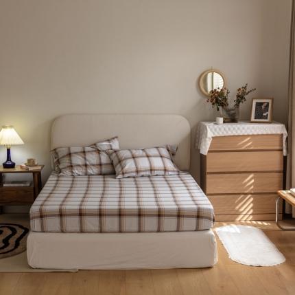 91家纺网 家纺一手货源 找家纺 (总）寐眠  2021新款全棉磨毛印花床笠