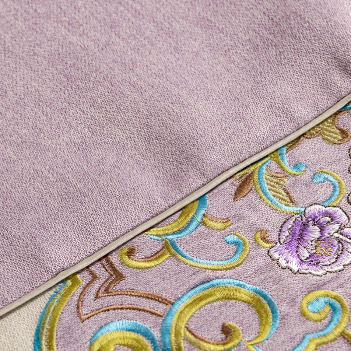 91家纺网 家纺一手货源 找家纺 不打烊家纺 2021新款美容床罩 锦绣中华-浅紫