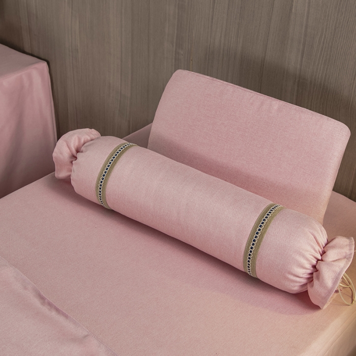 91家纺网 家纺一手货源 找家纺 不打烊家纺 2021新款美容床罩 四季如春-粉色