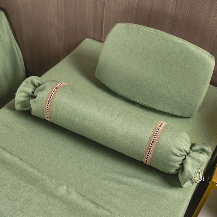 91家纺网 家纺一手货源 找家纺 不打烊家纺 2021新款美容床罩 四季如春-果绿