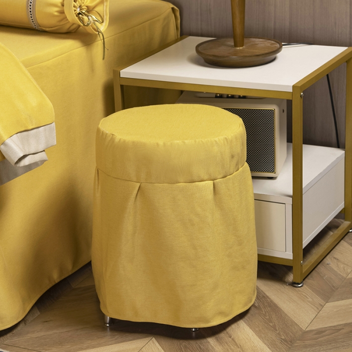 91家纺网 家纺一手货源 找家纺 不打烊家纺 2021新款美容床罩 四季如春-黄色