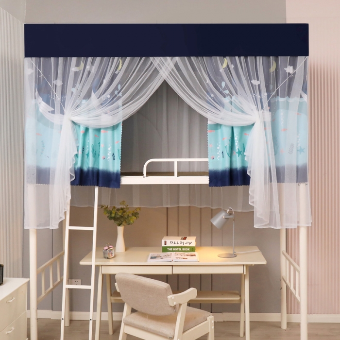 91家纺网 家纺一手货源 找家纺 （总）迷仙巢家纺 2021新款落地学生蚊帐