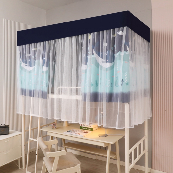 91家纺网 家纺一手货源 找家纺 （总）迷仙巢家纺 2021新款落地学生蚊帐