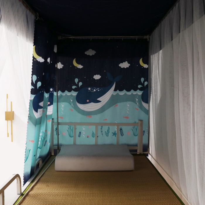 91家纺网 家纺一手货源 找家纺 （总）迷仙巢家纺 2021新款落地学生蚊帐