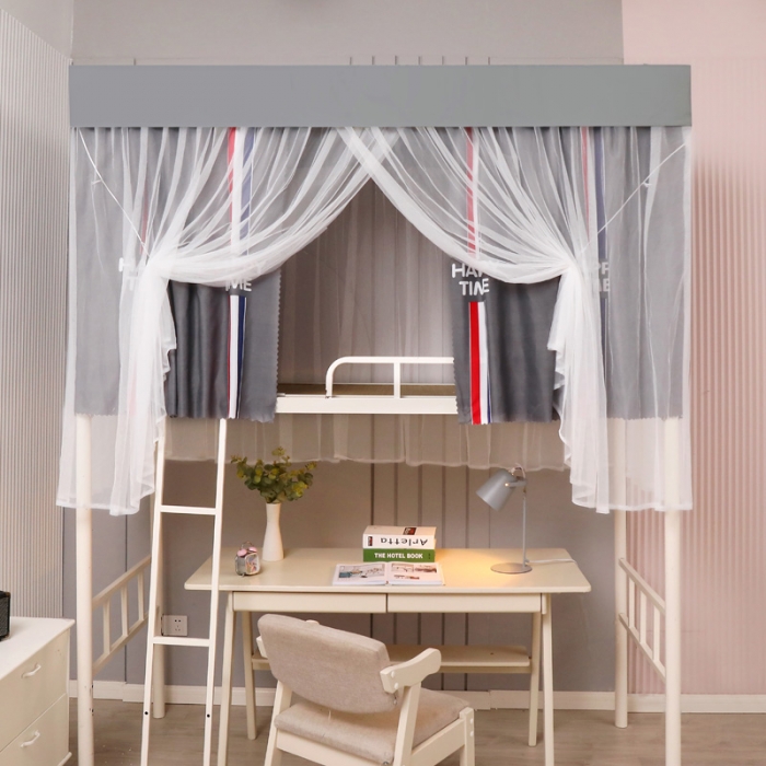 91家纺网 家纺一手货源 找家纺 迷仙巢家纺 2021新款落地学生蚊帐 LD快乐时光