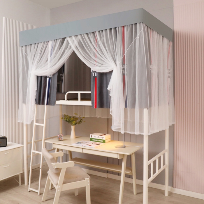 91家纺网 家纺一手货源 找家纺 迷仙巢家纺 2021新款落地学生蚊帐 LD快乐时光