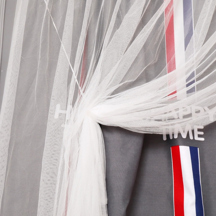 91家纺网 家纺一手货源 找家纺 迷仙巢家纺 2021新款落地学生蚊帐 LD快乐时光