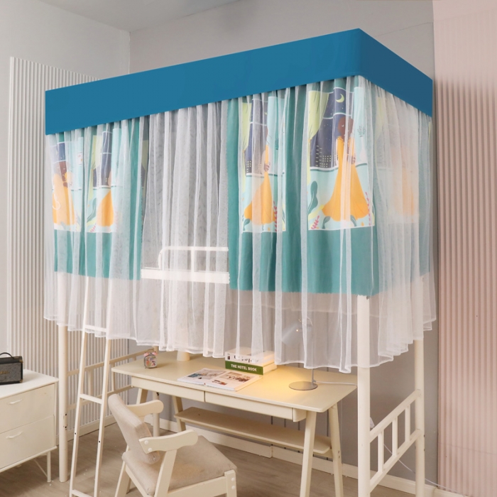 91家纺网 家纺一手货源 找家纺 迷仙巢家纺 2021新款落地学生蚊帐 LD俏佳人