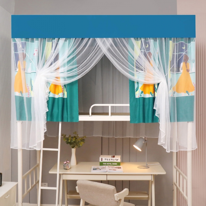 91家纺网 家纺一手货源 找家纺 迷仙巢家纺 2021新款落地学生蚊帐 LD俏佳人