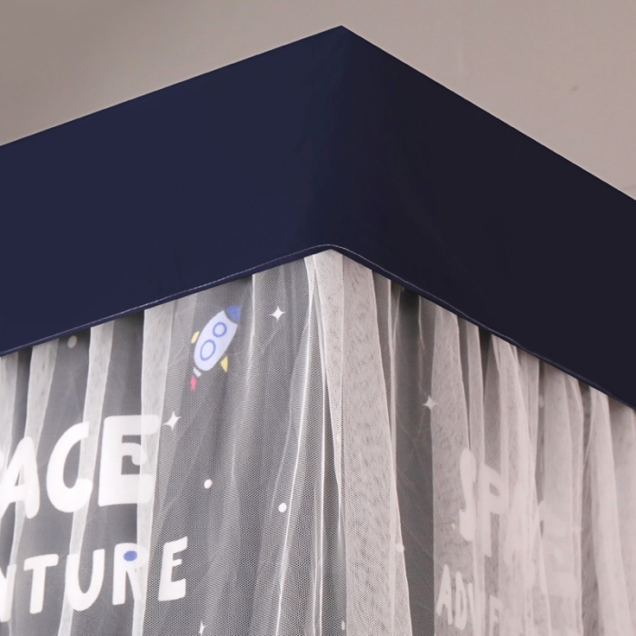 91家纺网 家纺一手货源 找家纺 迷仙巢家纺 2021新款落地学生蚊帐 LD太空人