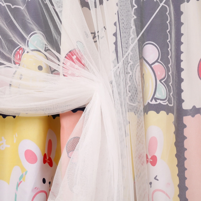 91家纺网 家纺一手货源 找家纺 迷仙巢家纺 2021新款落地学生蚊帐 LD元气少女