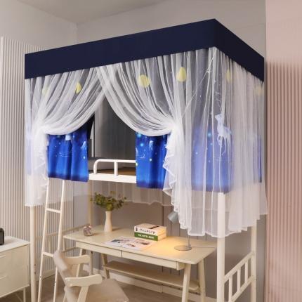 迷仙巢家纺 2021新款落地学生蚊帐 LD月光鹿