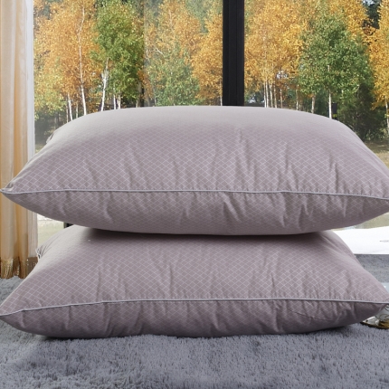 91家纺网 家纺一手货源 找家纺 九州枕芯 印花艾草舒适枕