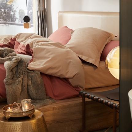 91家纺网 家纺一手货源 找家纺 （总）涞澳家纺 2021新款50支磨绒双拼四件套