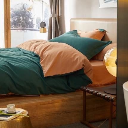 91家纺网 家纺一手货源 找家纺 （总）涞澳家纺 2021新款50支磨绒双拼四件套