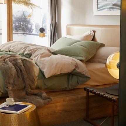 91家纺网 家纺一手货源 找家纺 （总）涞澳家纺 2021新款50支磨绒双拼四件套