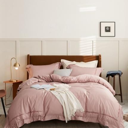 91家纺网 家纺一手货源 找家纺 （总）涞澳家纺 2021新款50支全棉绣花四件套