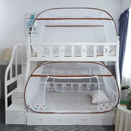凯丽莎 2021新款子母床免安装蚊帐 水果乐园