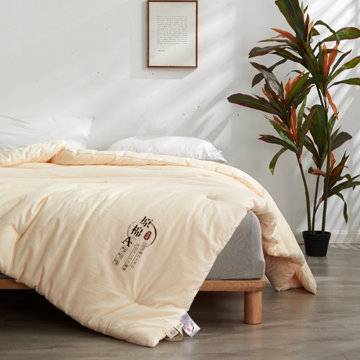 91家纺网 家纺一手货源 找家纺 丽卡家纺 家居馆 2023新款水洗纯棉原棉健康被