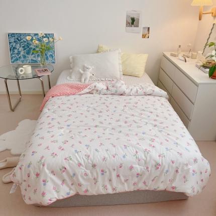 星期八2021新款豆豆被冬被 玫瑰